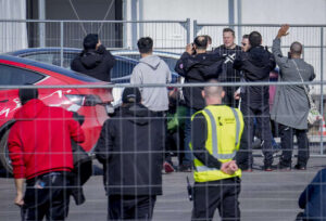 Read more about the article Musk visits Tesla’s sabotage-hit German factory, ET Auto