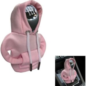 Car Shift Knob Hoodie, Fashionable Gear Shift Knob Cover, Auto Interior Cute Gadgets,Universal Car Decor Accessories