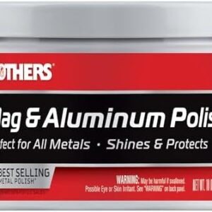 MOTHERS 05101 Mag & Aluminum Polish – 10 oz