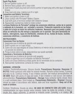 Permatex 22058 Dielectric Tune-Up Grease, 3oz. – High Performance Dielectric Grease Used To Protect Terminals, Spark Plugs, Wiring And Other Electrical Connections Against Salt, Dirt, And Corrosion