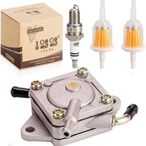 Golf Cart Fuel Pump Impulse Kit for Club Car DS Precedent 1984-up Gas with 290FE 350FE Kawasaki Engine, Replace OEM 1014523 1014524 S 5136 FP002