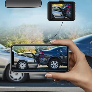 FHD 1080P Dash Camera for Car, Maximum 32GB Card Front Dash Cam with 2.0 Inch Screen for Car, Night Vision, 24 Hours Recording, 140° Wide-Angle, Built-in G-Sensor Prime Item of The Day