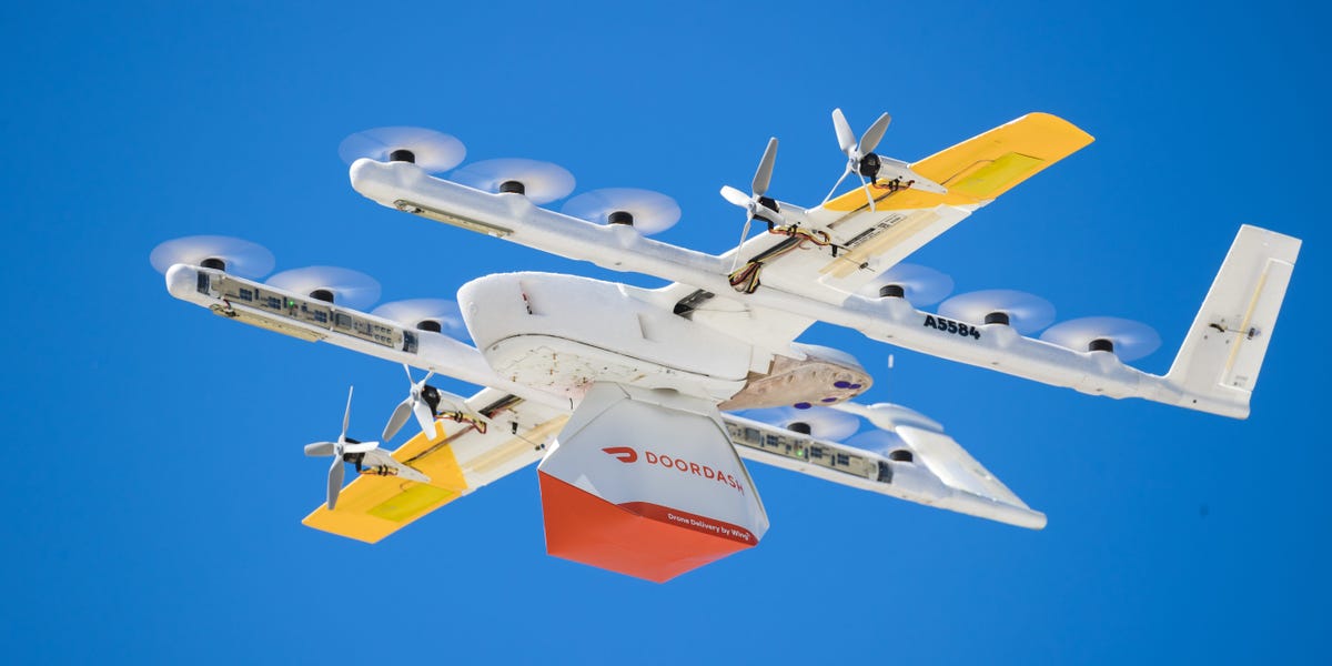 Read more about the article DoorDash Testing Drone Delivery at a Wendy’s in Tiny Virginia Town