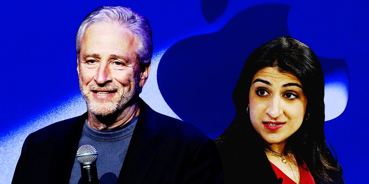 You are currently viewing Jon Stewart Says Apple Asked Him Not to Put Lina Khan on Apple Podcast