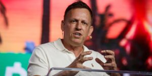 Read more about the article Peter Thiel Says AI Will Be ‘Worse’ for Math Nerds Than Writers
