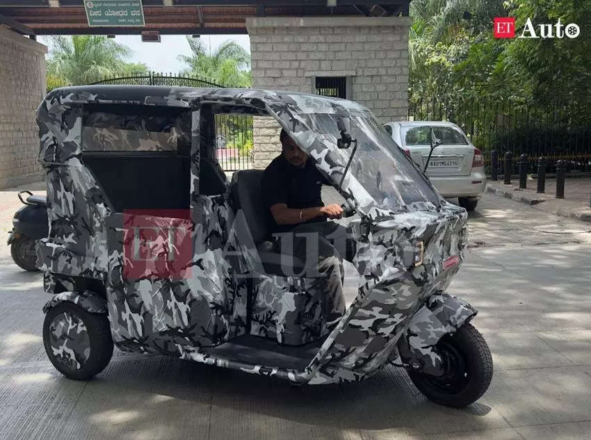 Read more about the article Ola Electric 3-wheeler spied on test, set to launch this year, ET Auto