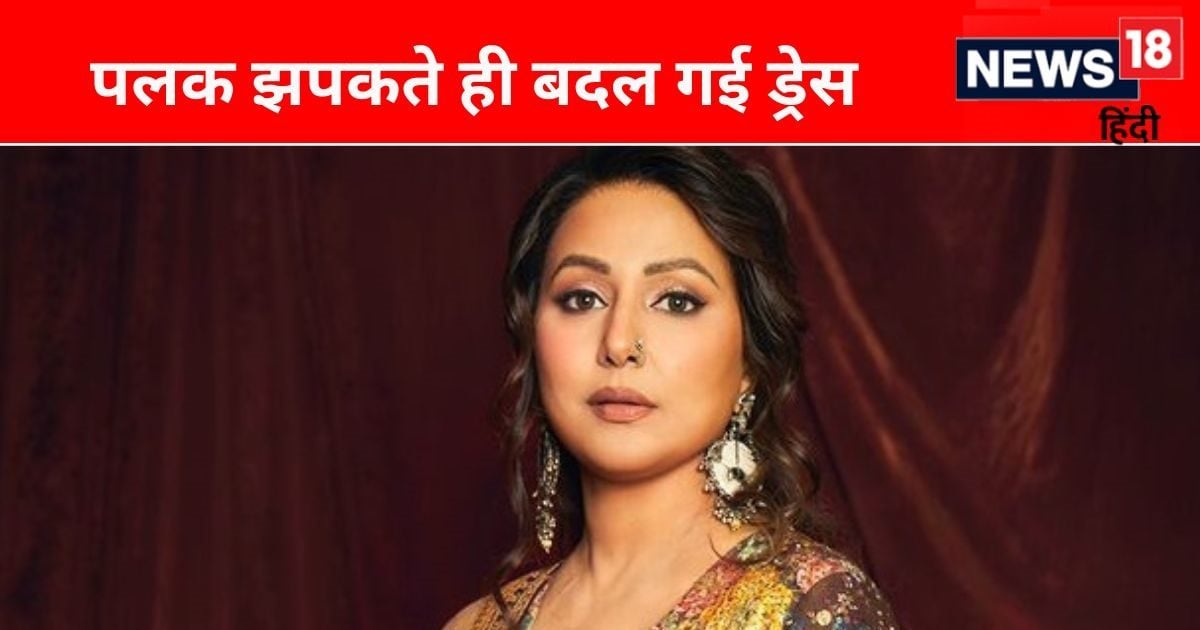 Read more about the article Hina Khan became a ‘desi girl’ wearing an anarkali suit. Fascinated by her desi look, the actress shared the video and asked fans this question