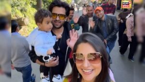 Read more about the article Deepika Kakkar strolled around Shimla market with her son, seen in Pahadi look – News18 Hindi