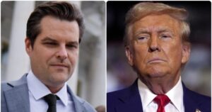 Read more about the article There’s no point in wasting time… Donald Trump was shocked, candidate for Attorney General Matt Gaetz withdrew his name.