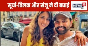 Read more about the article VIDEO: Another new cricketer is here… Rohit became a father for the second time, his teammates congratulated him in a special way